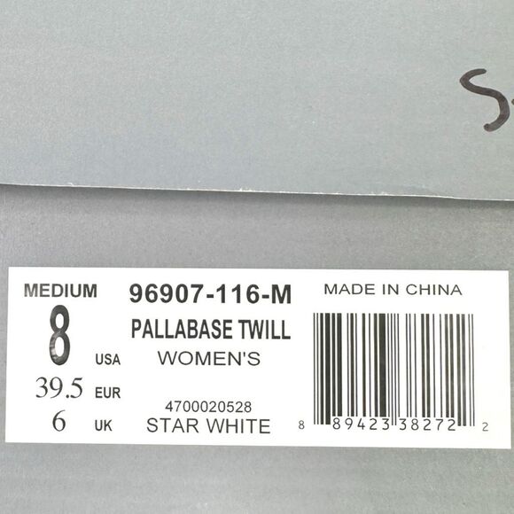 Palladium Pallabase Twill Round Toe Lace-Up Boots - Size 8 - Star White - Picture 12 of 12